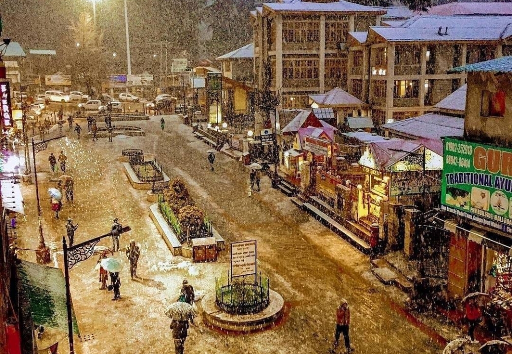 Mall Road Manali